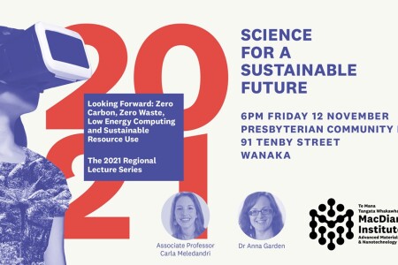 Science for a Sustainable Future - Wanaka (12 November)