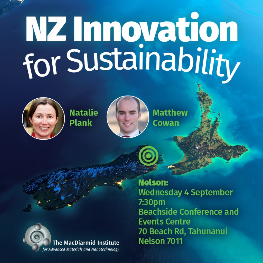 NZ Innovation for Sustainability - Nelson (4 September)